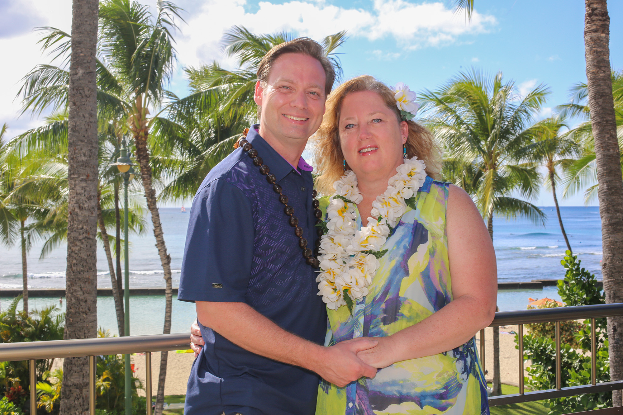 Photo of Bryan and Cynthia in Hawaii